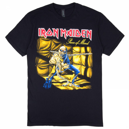 Iron Maiden Piece of Mind 1983 Classic Album Cover T-Shirt