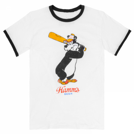Hamm's Beer Batter Up Ringer T-Shirt
