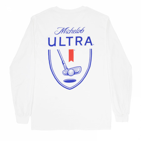 Michelob Ultra Golf Crest White Colorway Long Sleeve Shirt