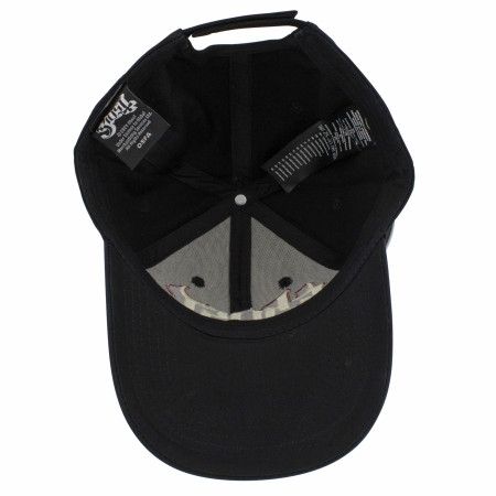 Ghost 3D Embroidered Logo Snapback Hat