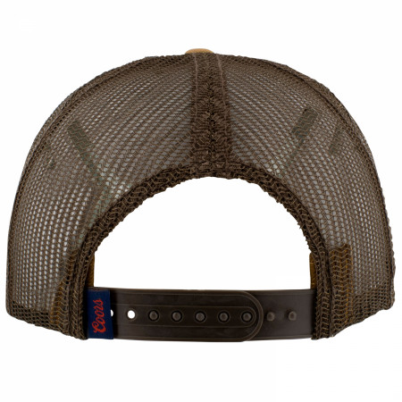 Coors Banquet Rodeo Sunset Woven Patch Canvas Rope Hat