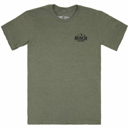 Busch Light Pheasant Hunting Forest Green T-Shirt