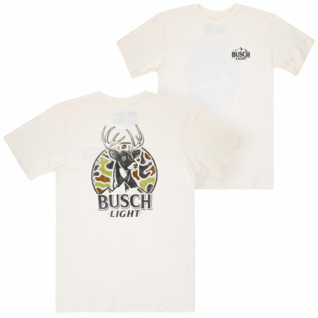 Busch Light Deer Hunting Camo Logo T-Shirt
