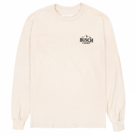 Busch Light Deer Hunting Camo Logo Long Sleeve Shirt