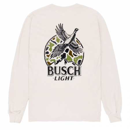 Busch Light Pheasant Hunting Long Sleeve Shirt