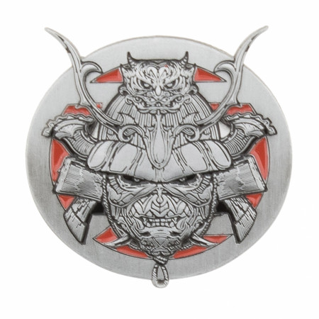 Iron Maiden Senjutsu Badge Pin