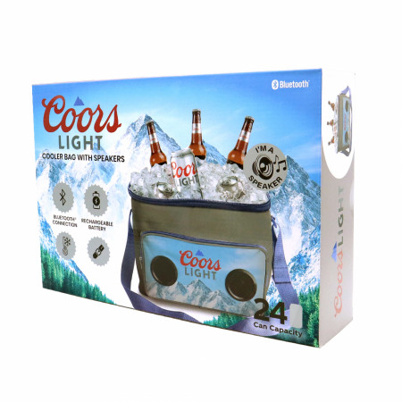 Coors Light Cooler Bag with Built in Bluetooth Speaker