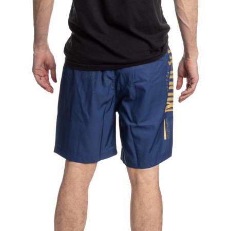 Modelo Especial Golden Logo Board Shorts