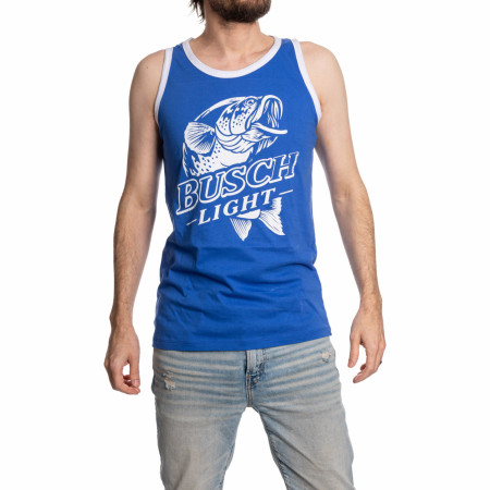 Busch Light Bass Logo Two Tone Tank Top