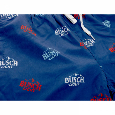 Busch Light Logo Pattern Board Shorts