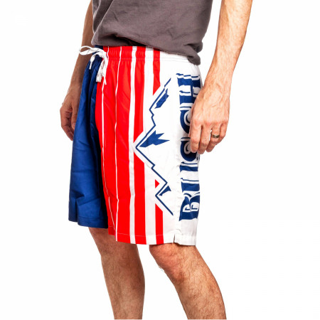 Busch Light Red White and Busch Light Board Shorts