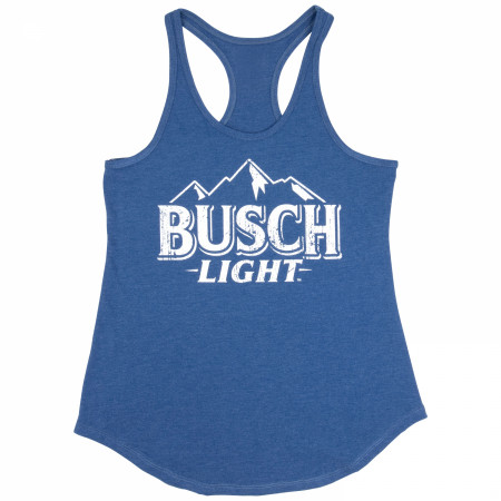 Busch Light Logo Mineral Wash Navy Colorway Women's Tank Top