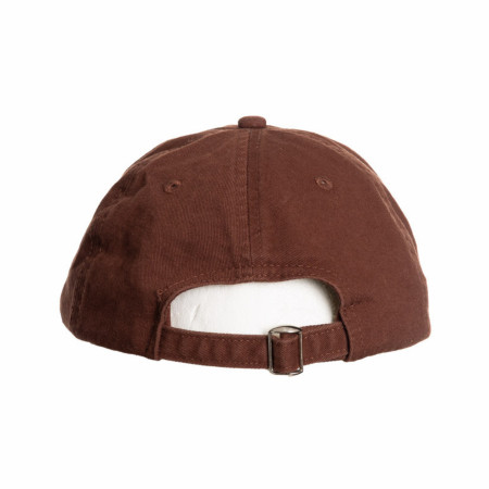 Busch Light Logo Distressed Brown Colorway Adjustable Hat