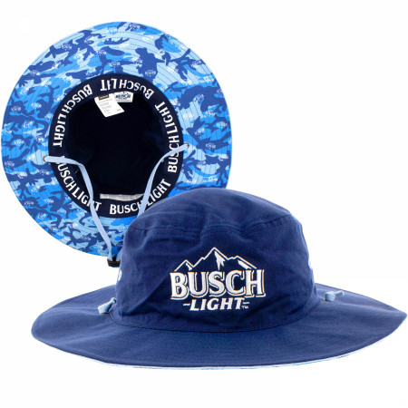 Busch Light Camo Under Brim Print Life Guard Hat