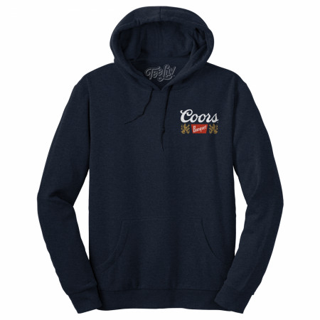 Coors Rocky Mountain Water Front and Back Print Pullover Hoodie