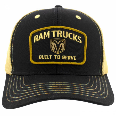 Ram Embroidered Logo Patch Cotton Twill Rope Hat