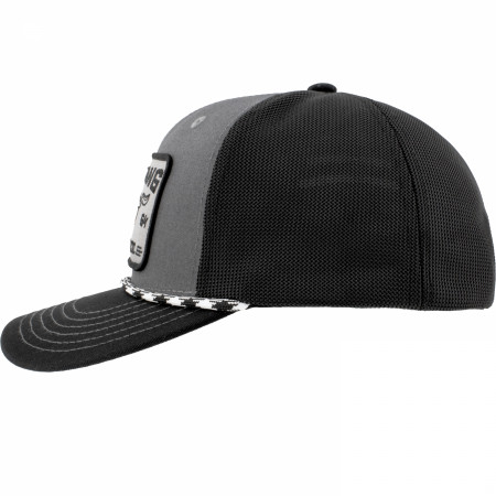 Mustang Embroidered Logo Cotton Twill Rope Hat