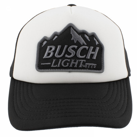 Busch Light Mountains Embroidered Logo Trucker Hat