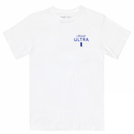 Michelob Ultra Golf Cart Front and Back Print T-Shirt