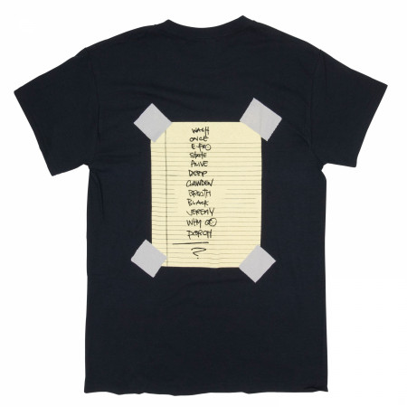 Pearl Jam Stickman Front and Back Print T-Shirt