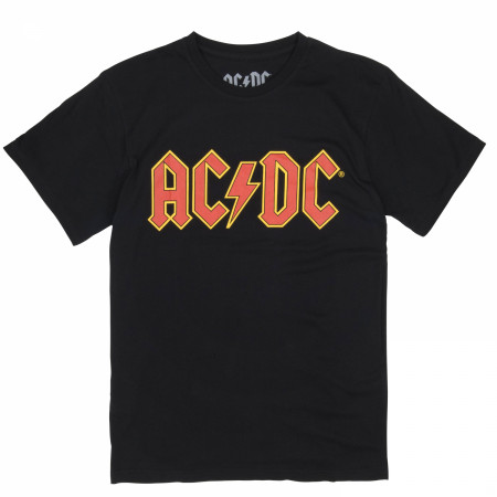 AC/DC Classic Logo Black Colorway T-Shirt