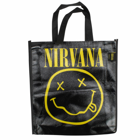 Nirvana Yellow Happy Face Eco Bag