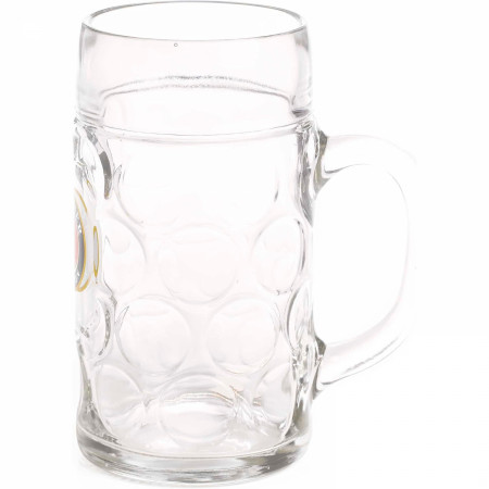 Paulaner Munchen Krug Dimpled Stein 1 liter Mug