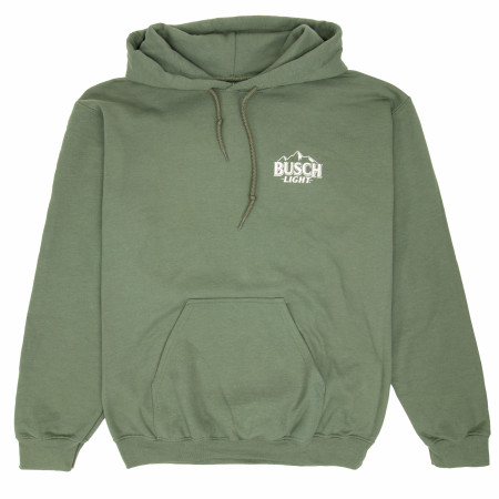 Busch Light Pheasant Hunting Camo Front and Back Sweatshirt Hoodie