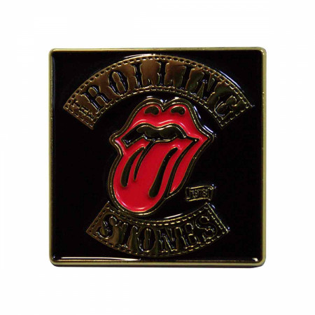 The Rolling Stones Tour '78 Gold Metal Pin