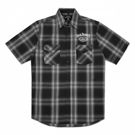 Jack Daniel's Old No.7 Plaid Button Down Shirt