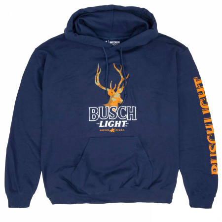 Busch Light Orange Hunter Camo Deer Hoodie