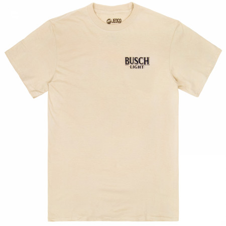 Busch Light Always on Point Front and Back Print T-Shirt