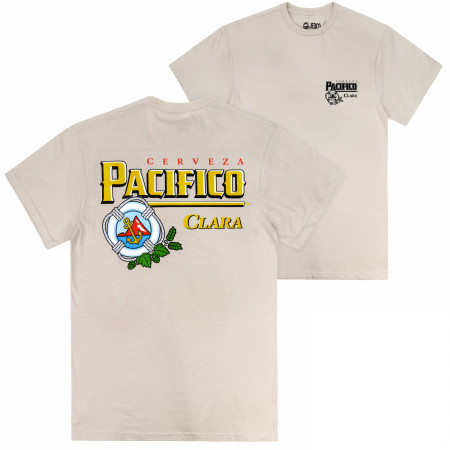 Pacifico Clara Anchors Up Front and Back Print T-Shirt