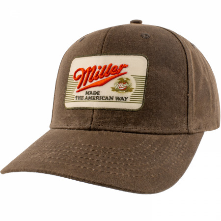 Miller High Life Made the American Way Hat with 3D Embroidered Patch