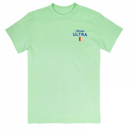 Michelob Ultra Golf Driver Green Colorway Front and Back Print T-Shirt