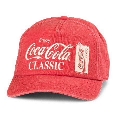 Coca-Cola Classic Red Walker Adjustable Hat