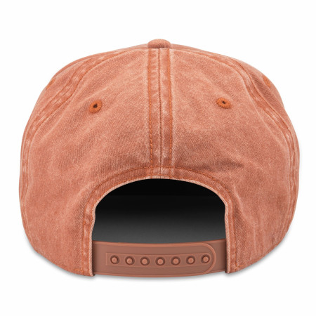 Lone Star Texas Orange Armadillo Walker Adjustable Hat