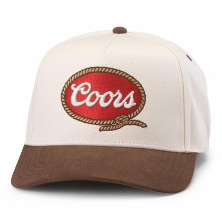 Coors Brown and Ivory Wrangler Adjustable Hat