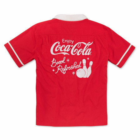 Coca-Cola Bowl Refreshed Red Bowling Jacket