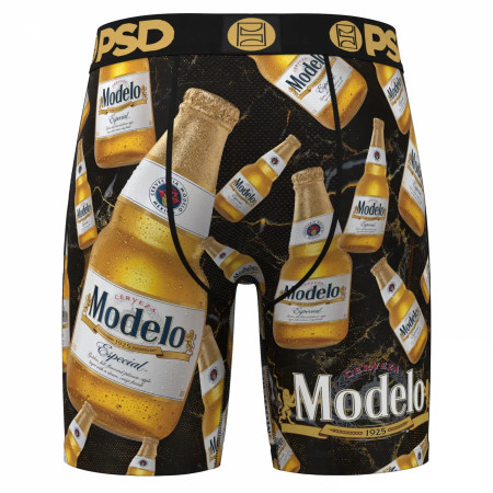 Modelo Especial Marbled Bottles PSD Boxer Briefs