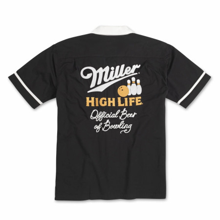 Miller High Life Official Beer of Bowling Black Jacket