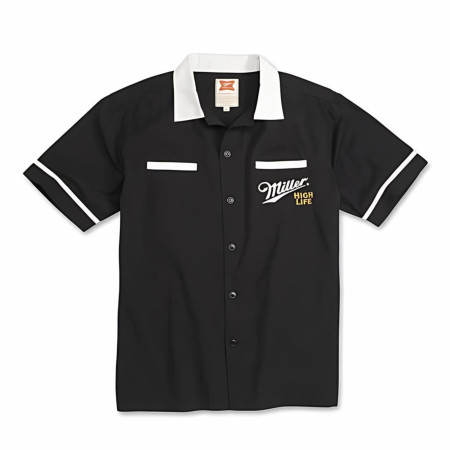 Miller High Life Official Beer of Bowling Black Jacket