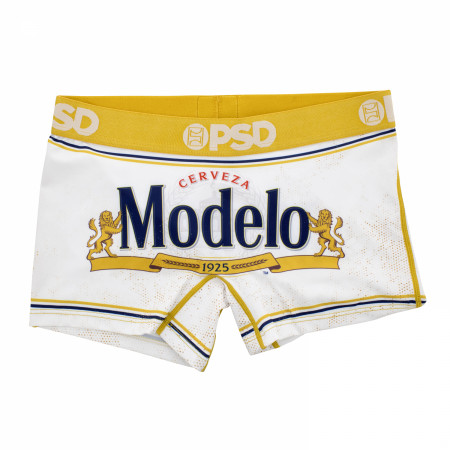 Modelo Especial Golden Logo PSD Boy Shorts Underwear