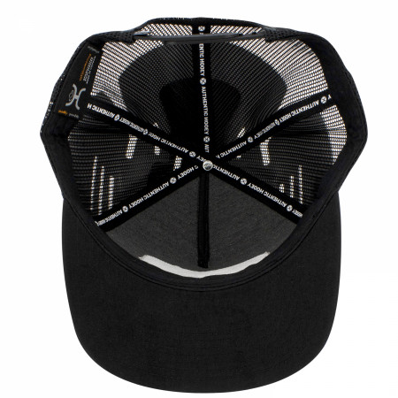 Pabst Blue Ribbon Logo Patch Black Trucker Hat