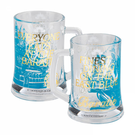 One Piece Finest Dining on the East Blue Glass Stein