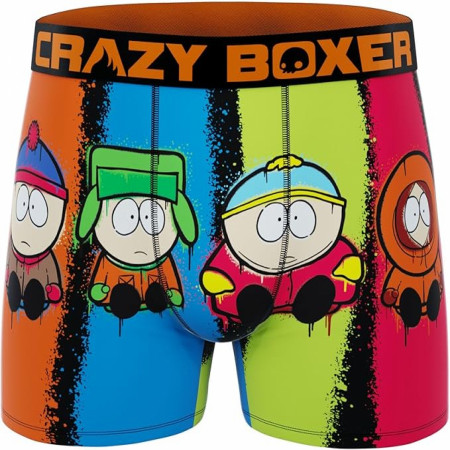 Crazy Boxer South Park Line Up Boxer Briefs