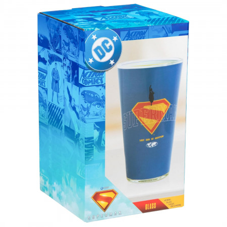 Superman James Gunn 2025 Pint Glass