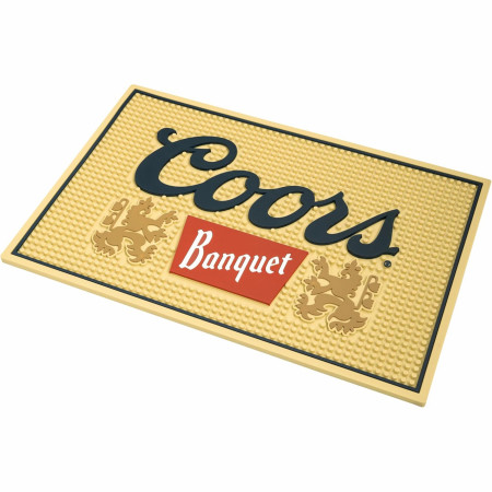 Coors Banquet Classic Logo Bar Mat