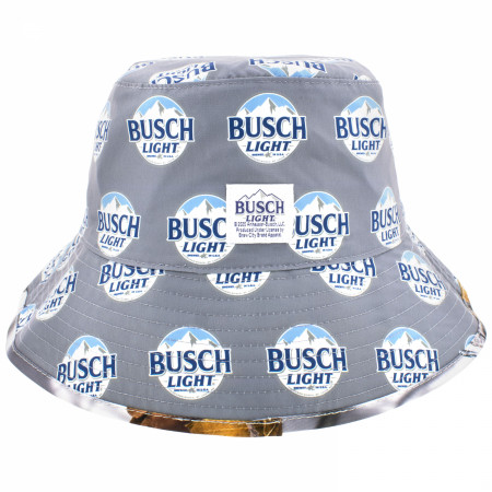 Busch Light Realtree Camo Reversible Bucket Hat