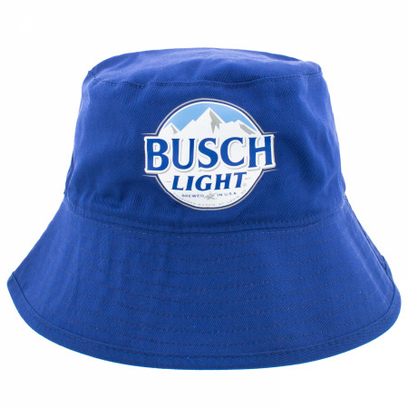 Busch Light Cans and Fishing Lures Reversible Bucket Hat